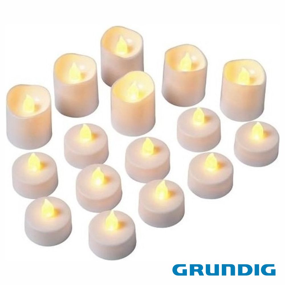 Conjunto De 16 Velas C/ Led Grundig - Tauu.pt