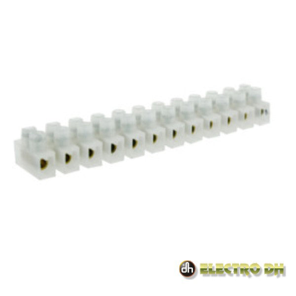 Barra De Junção 12 Cond 6A/15A Sec 1.5Mm Branco Edh - Tauu.pt