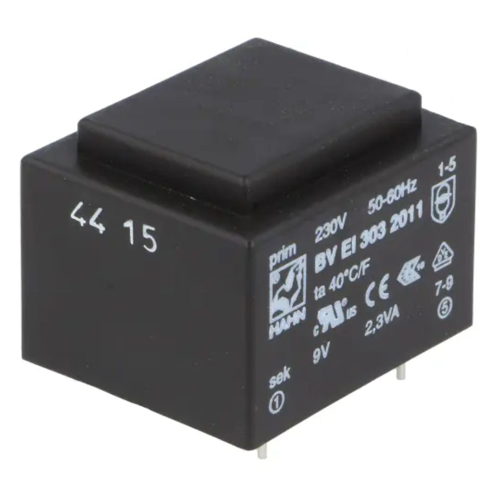 Transformador Encapsulado 2,3Va 1X9V 1X0,255A - Tauu,pt