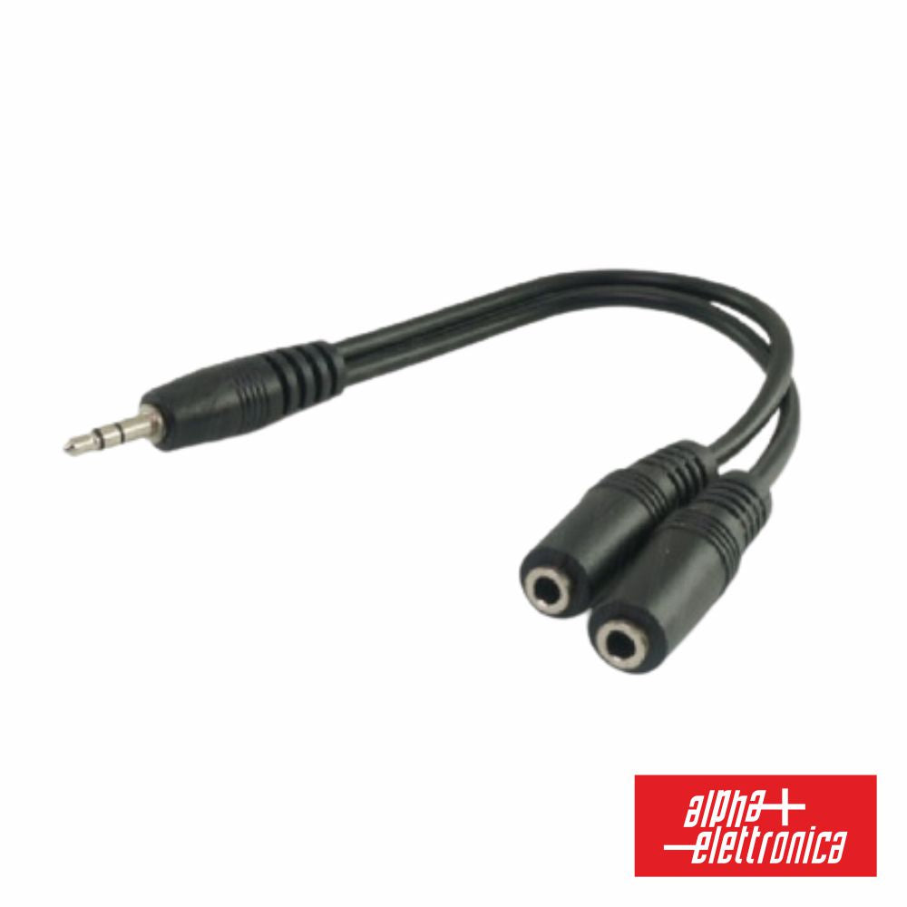 Cabo Jack 3.5Mm Macho / 2 Jack 3.5Mm Fêmea 0.2M St - Tauu.pt