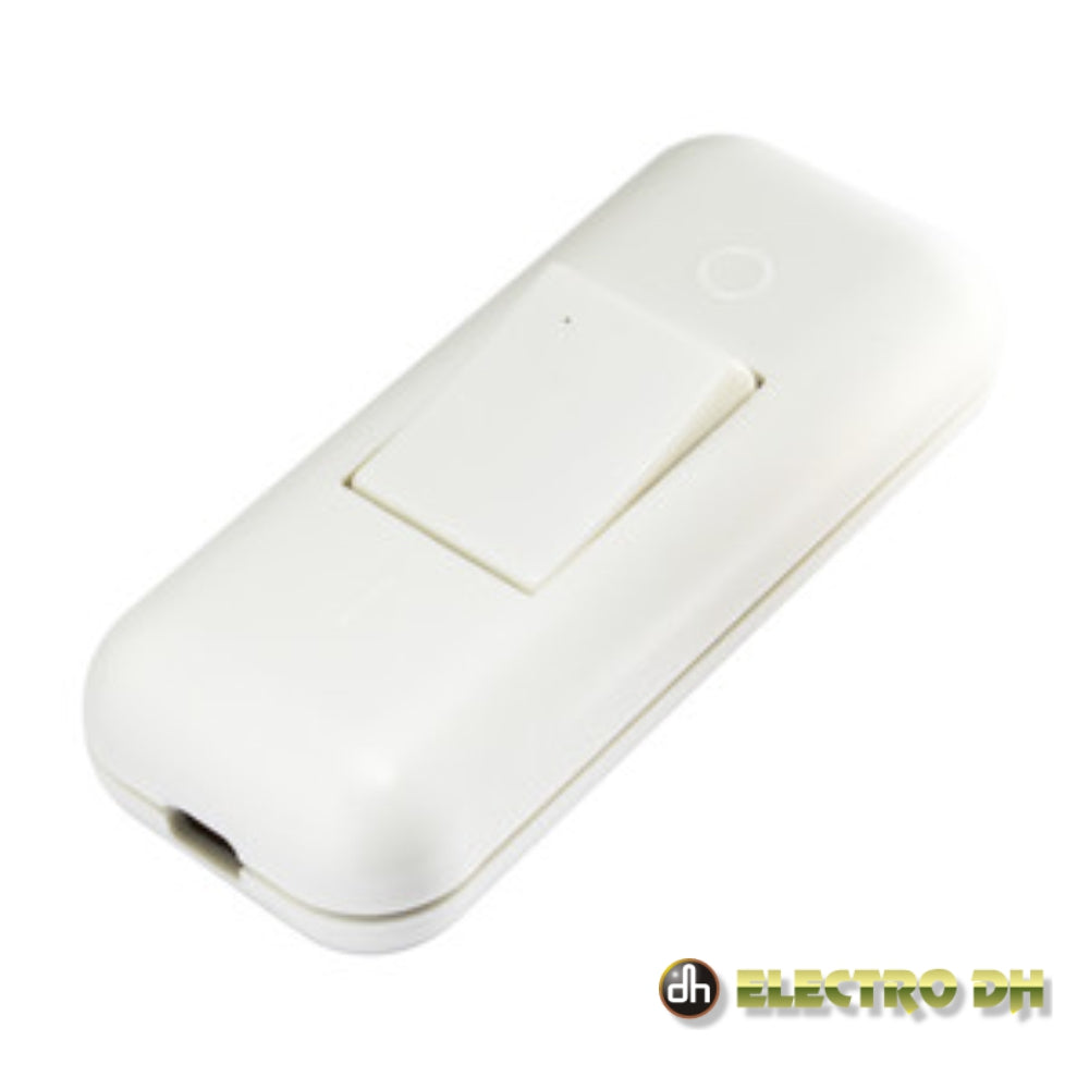 Interruptor De Passagem Bipolar 2A 250V Branco Edh - Tauu.pt