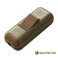 Interruptor De Passagem Bipolar 2A 250V Dourado Edh - Tauu.pt