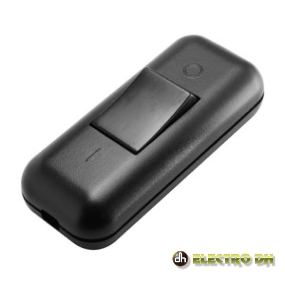 Interruptor De Passagem Bipolar 2A 250V Preto Edh - Tauu.pt