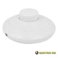 Interruptor De Pé 2A 250V Redondo Branco Edh - Tauu.pt