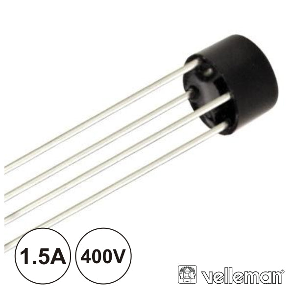 Ponte Rectificadora 400V 1.5A W04G - Tauu.pt