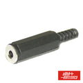 Ficha Jack Fêmea 3,5Mm Stereo C/ Proteção De Cabo - Tauu,pt