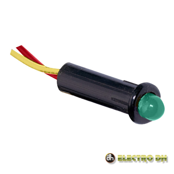 Led Piloto Alto Brilho Verde 5Mm 220V Edh - Tauu,pt