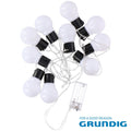 Corrente De Iluminação C/ 10 Lâmpadas Brancas 1,8M Grundig - Tauu,pt