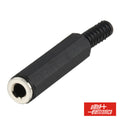 Ficha Jack 6,35Mm Fêmea Stereo Com Proteção De Cabo - Tauu,pt