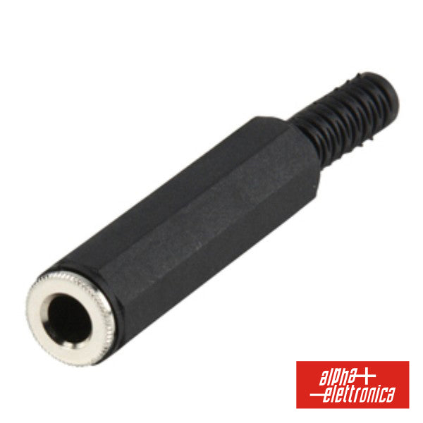 Ficha Jack 6,35Mm Fêmea Stereo Com Proteção De Cabo - Tauu,pt
