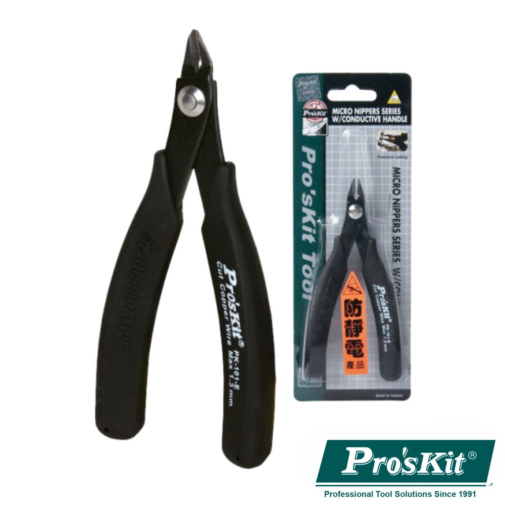 Alicate De Corte Micro C/ Punho Condutor 130Mm Proskit - Tauu,pt
