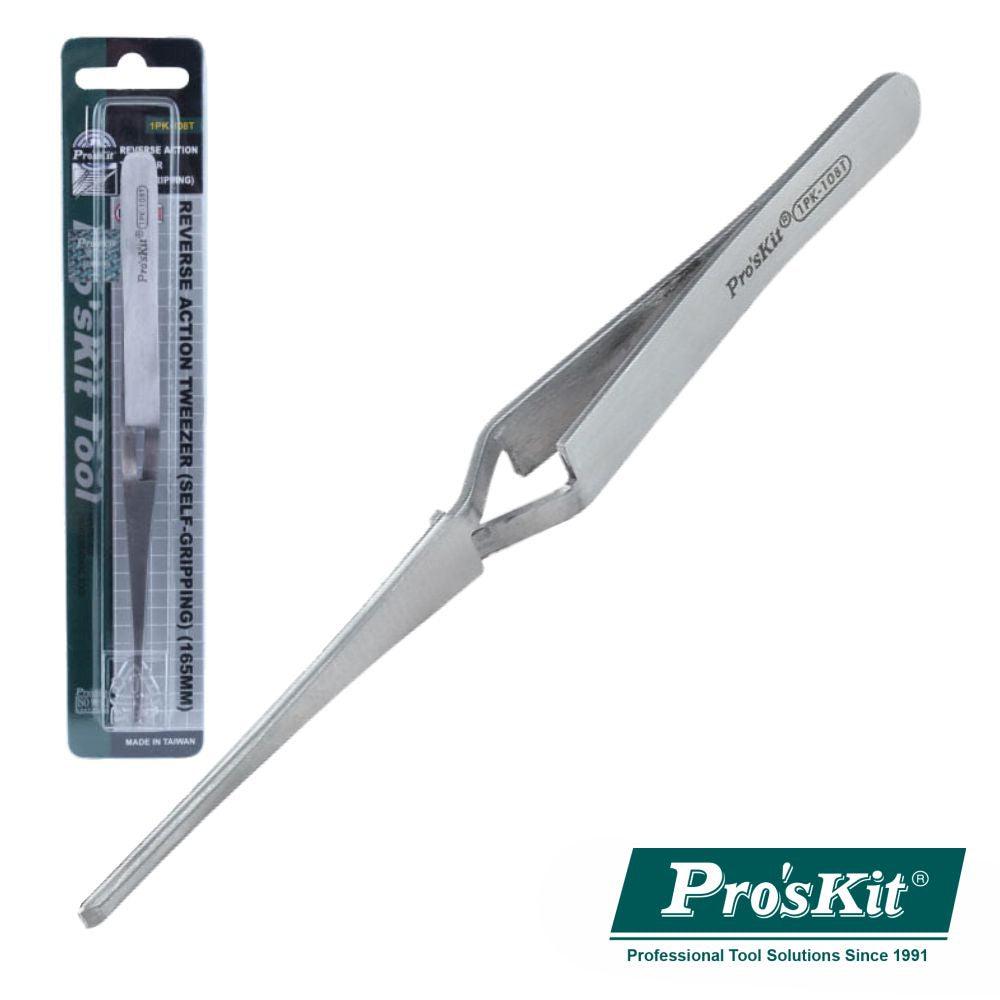 Pinça De Ação Reversa 165Mm Proskit - Tauu,pt