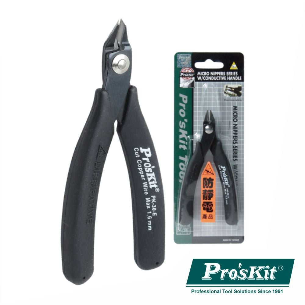 Alicate De Corte Micro C/ Punho Condutor 125Mm Proskit - Tauu.pt