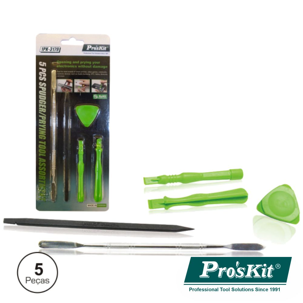 Conjunto De 5 Chaves Manutenção Apple / Smartphones Proskit - Tauu.pt