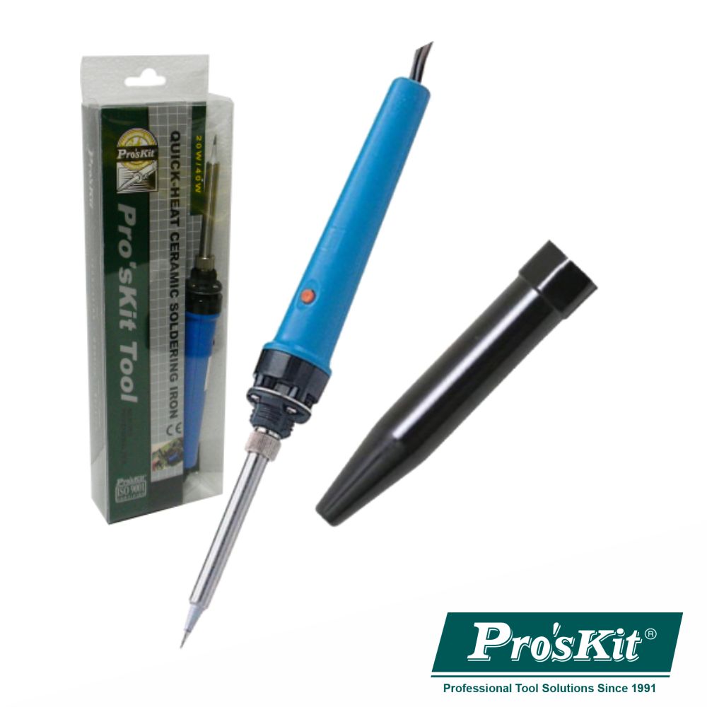 Ferro De Soldar 20/40W Resistência Em Cerâmica Proskit - Tauu,pt