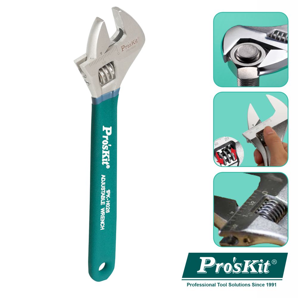 Chave Inglesa 150Mm Proskit - Tauu.pt