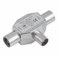 Ficha Coaxial Tripla 2 Machos / 1 Fêmea - Tauu,pt