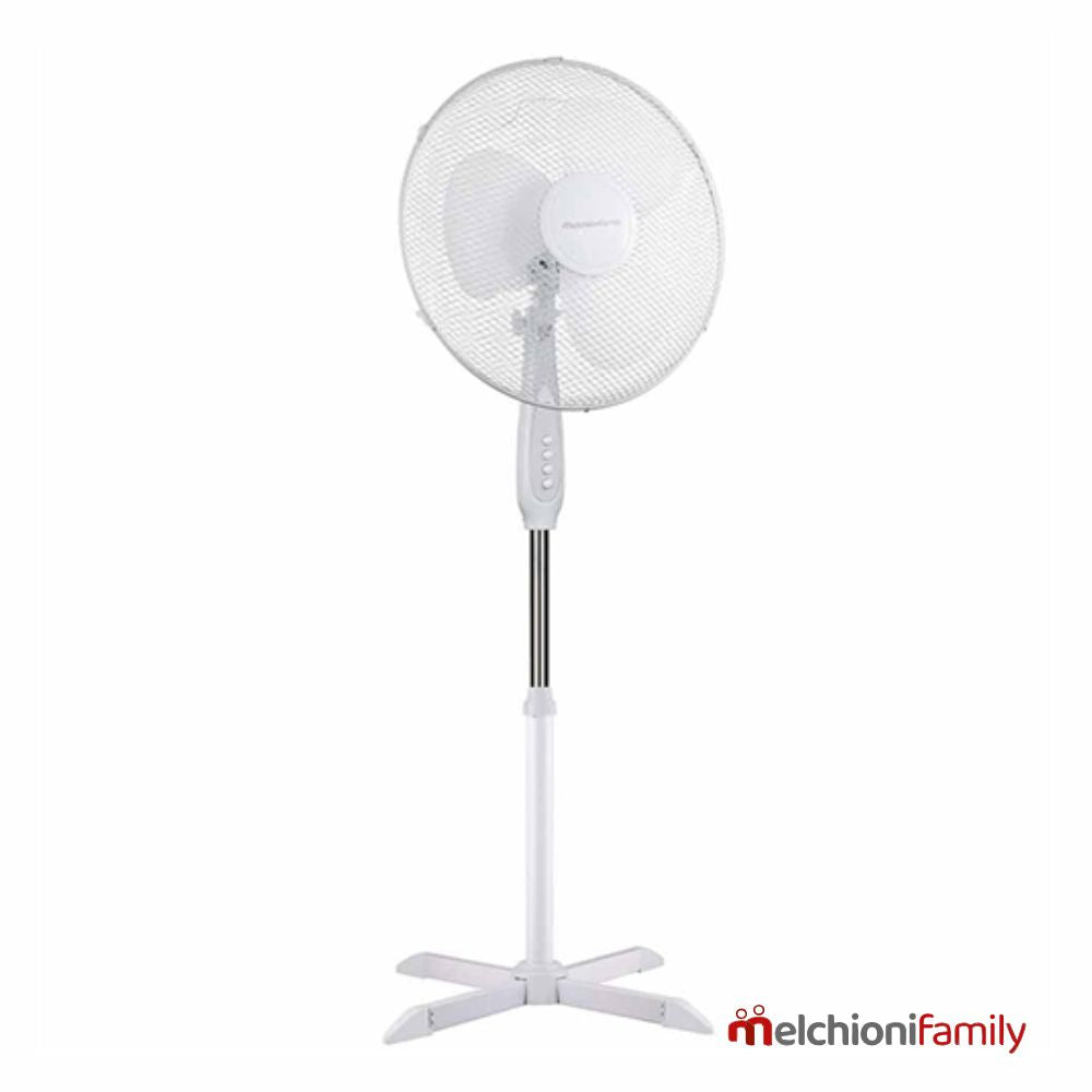 Ventoinha De Chão Branca Ø40Cm 40W Mfamily - Tauu.pt