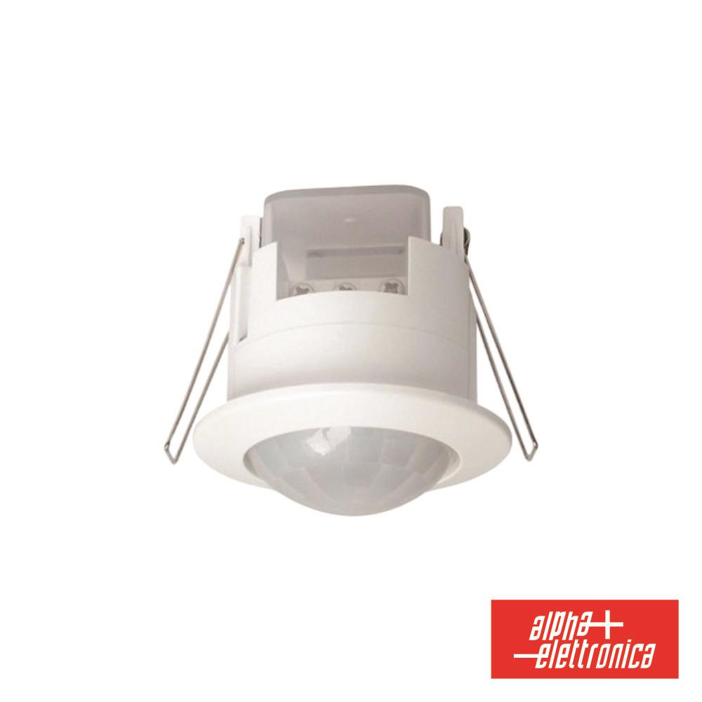 Detetor De Movimento Pir P/ Encastrar Branco Ip20 Alpha - Tauu.pt