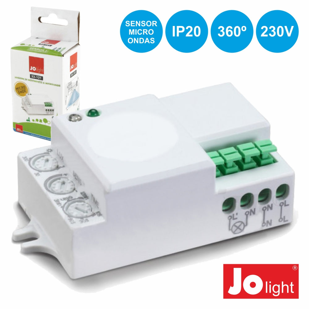 Detector De Movimentos Por Micro-Ondas Jolight - Tauu,pt