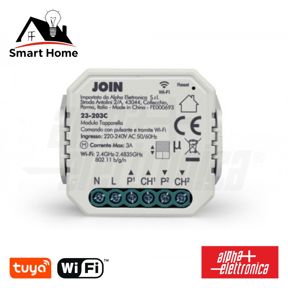 Módulo Automação P/ Controlo De Estores Wifi Tuya Alpha - Tauu.pt