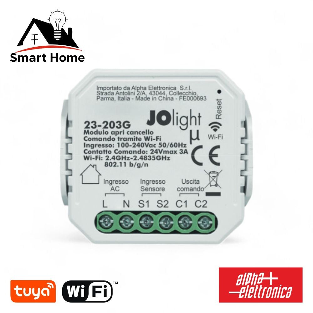 Módulo Automação P/ Controlo De Portões Wifi Tuya Alpha - Tauu.pt