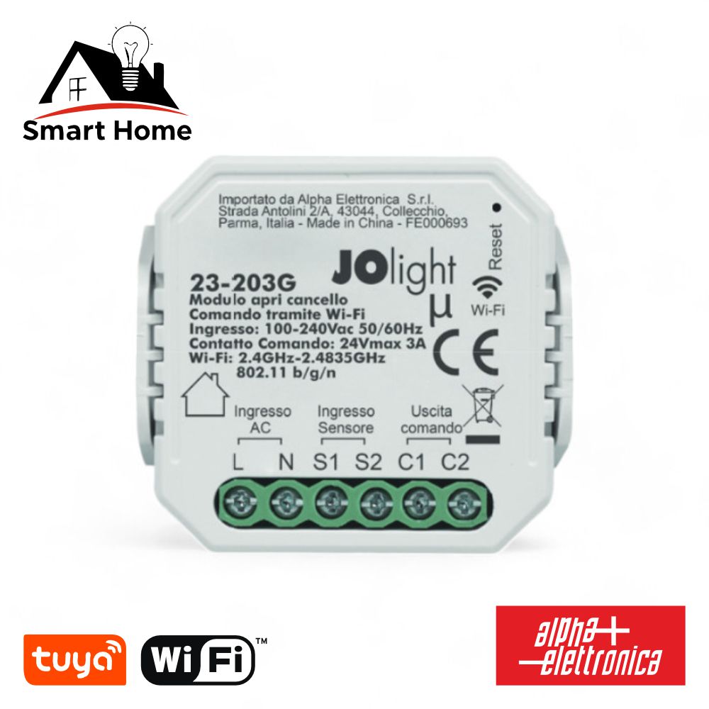 Módulo Automação P/ Controlo De Portões Wifi Tuya Alpha - Tauu.pt