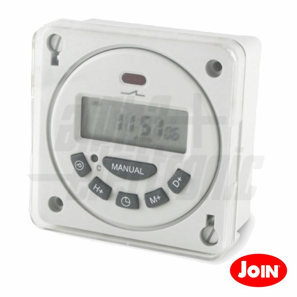 Temporizador Digital Semanal 12V Join - Tauu,pt