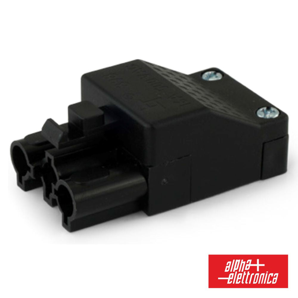Ficha Alimentaçâo Ac 2P + Terra Macho 16A 500V - Tauu,pt