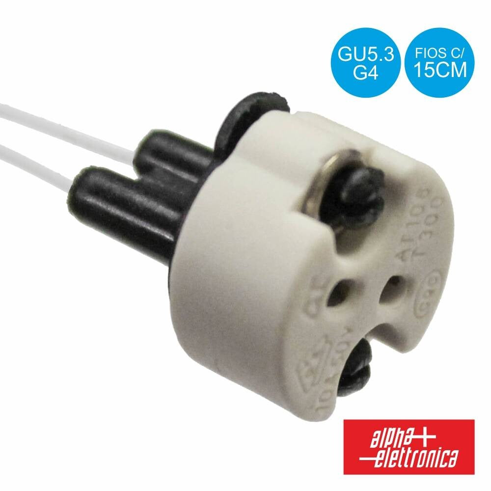 Casquilho P/ Lâmpada Gu5.3 / G4 - Tauu.pt