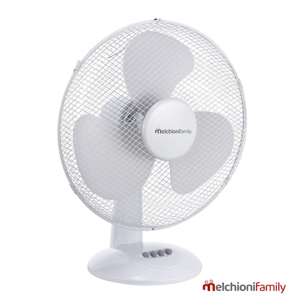 Ventoinha De Mesa Ø40Cm 35W Branca Mfamily - Tauu.pt