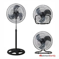 Ventoinha Industrial 3 Em 1 45W Ø45Cm 3 Velocidades Mfamily - Tauu.pt