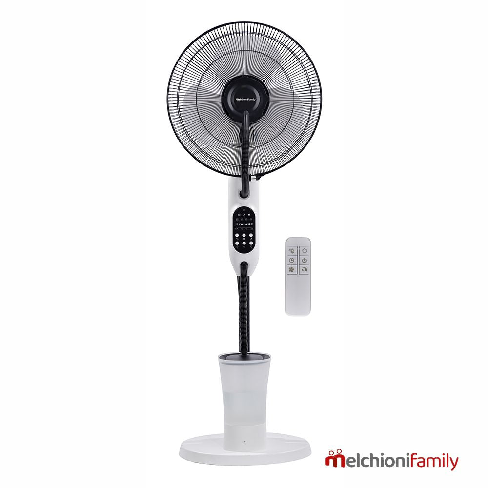 Ventilador De Pé C/ Nebulizador 80W Ø40Cm Mfamily - Tauu.pt