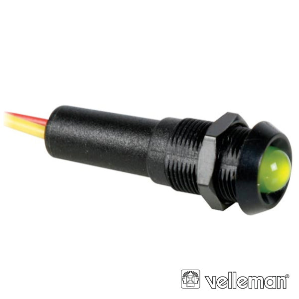 Led Piloto Amarelo Caixa Preta 24V Velleman - Tauu.pt