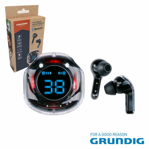 Auriculares Bluetooth Preto Grundig - Tauu.pt