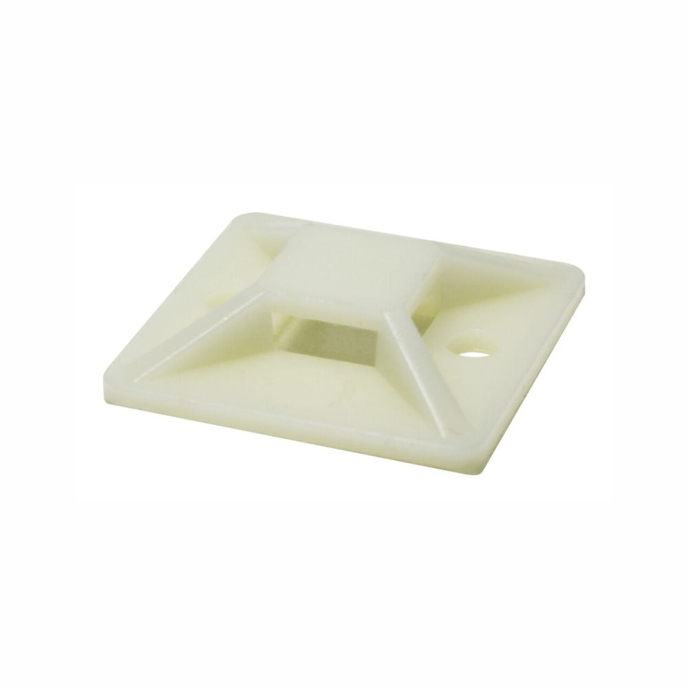 Fixador Adesivo P/ Abraçadeiras 28X28Mm - Tauu.pt