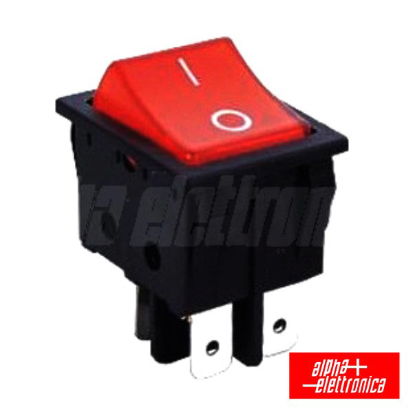 Interruptor Basculante C/ Luz 15A-250V Dpst On-Off - Tauu,pt