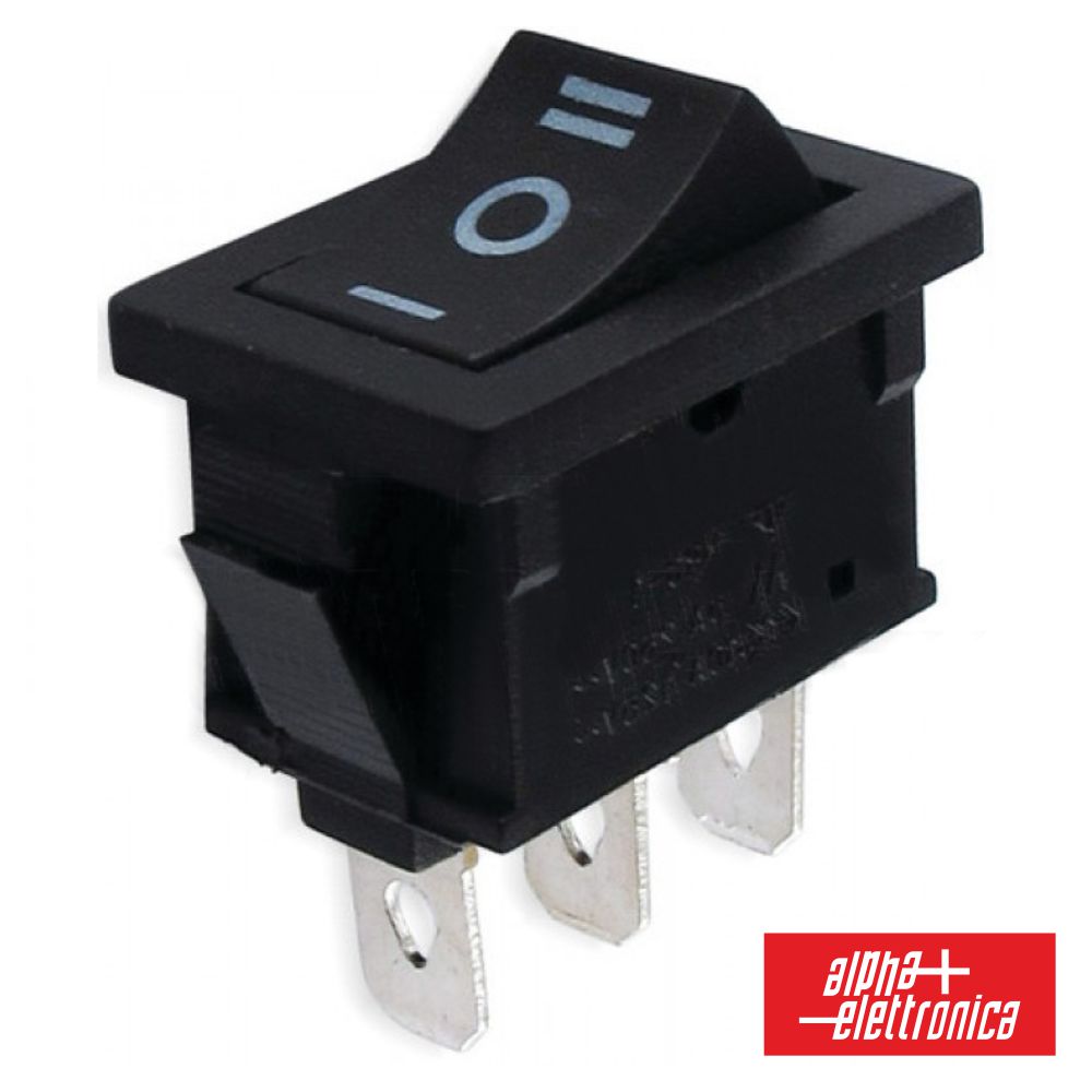 Interruptor Basculante 6A-250V Spco (On)-Off-(On) - Tauu.pt
