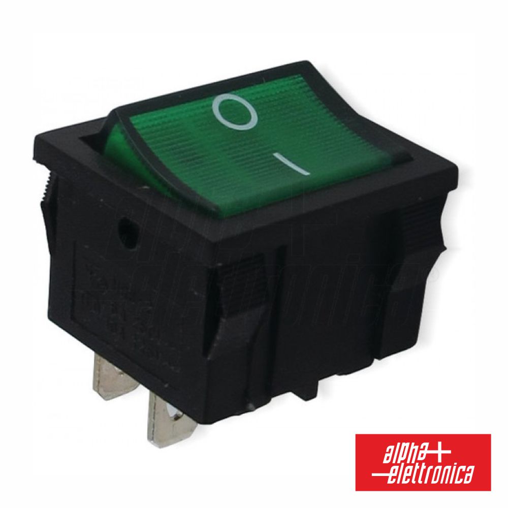 Interruptor Basculante C/ Luz 6A-250V Dpst On-Off - Tauu,pt