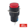 Comutador Pulsador Redondo 230V 1 Na 1 Nf Vermelho Unipol - Tauu,pt