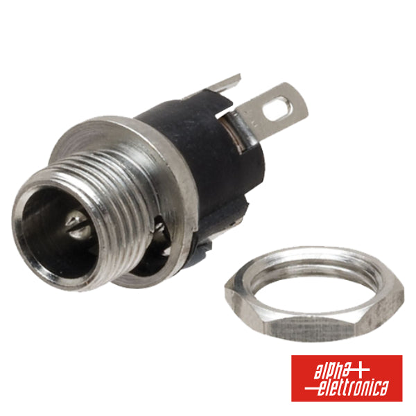 Ficha Alimentação Dc Macho 2,5-5,5Mm P/ Chassis - Tauu,pt