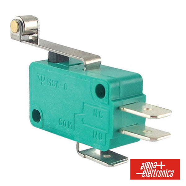 Comutador Microswitch 16A Patilha Grande C/ Rodizio - Tauu,pt