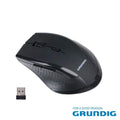 Rato Óptico S/ Fios 1600Dpi Preto Grundig - Tauu,pt