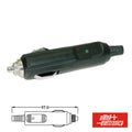 Ficha Isqueiro Macho C/ Fusível E Led P/ Soldar - Tauu,pt