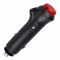 Ficha Isqueiro Macho C/ Interruptor Led P/ Soldar - Tauu,pt