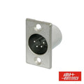 Ficha Xlr 4P Macho De Painel - Tauu.pt