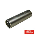 Ficha Adaptadora Xlr 3P Macho / Xlr 3P Macho - Tauu,pt