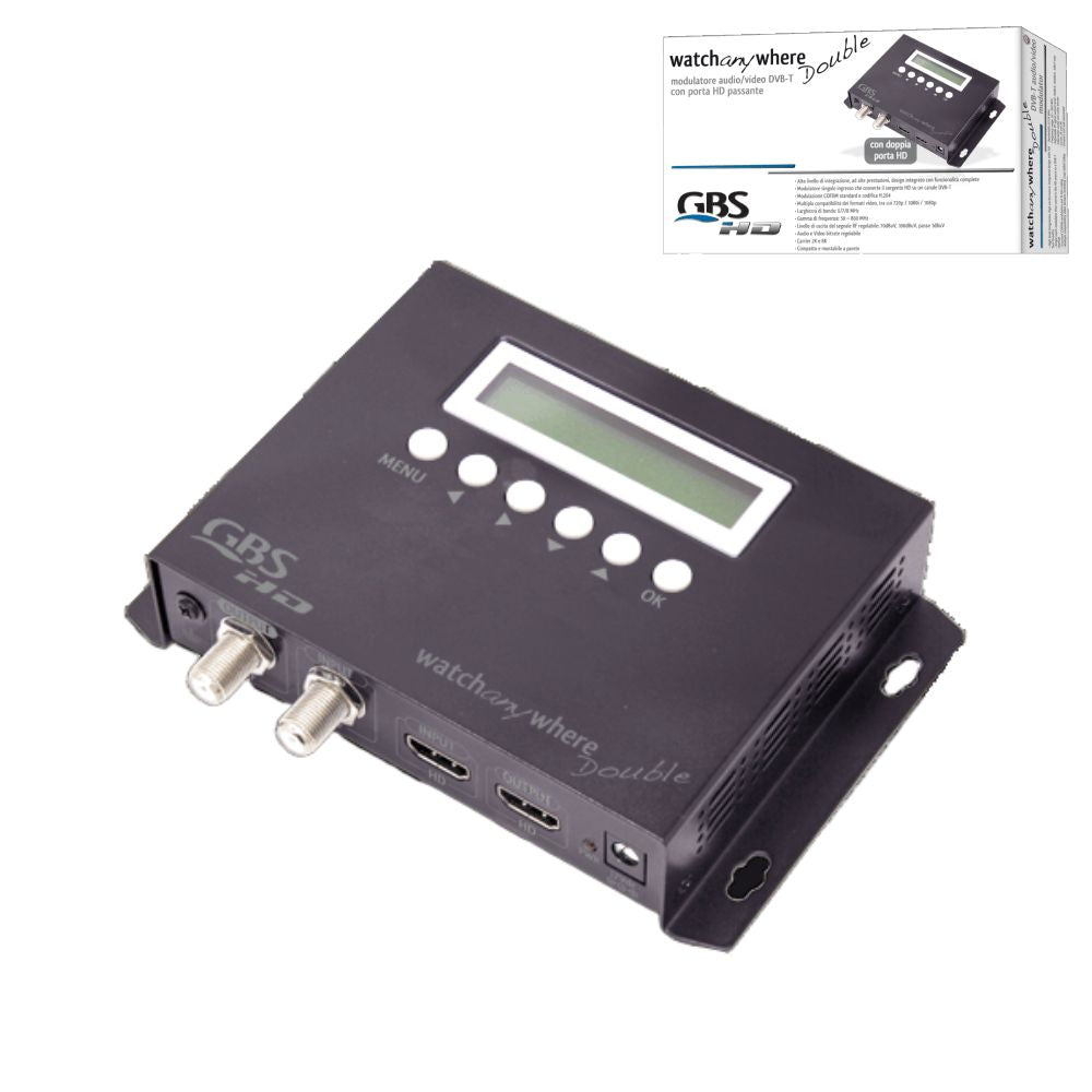 Modulador Av Dvb-T Digital Hd C/ Hdmi Gbs - Tauu,pt
