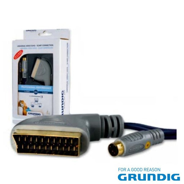 Cabo Svhs-Scart 5M Grundig - Tauu.pt