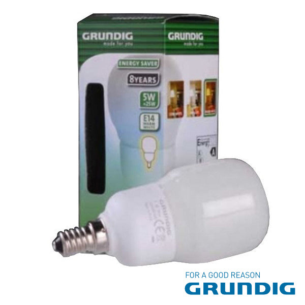 Lâmpada E14 5W=25W 230V Eco 200Lm 2700K Grundig - Tauu,pt